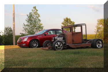 29 Chevy truck / Cadillac CTS