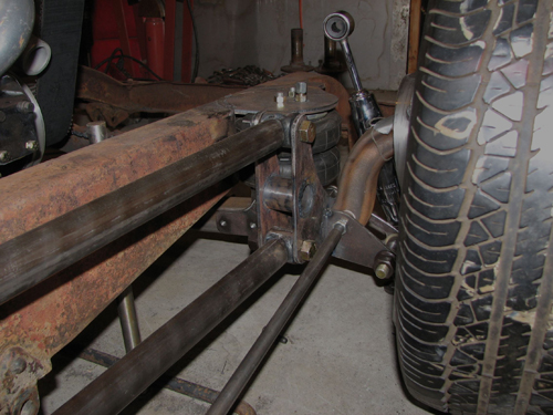 Front axle weldments