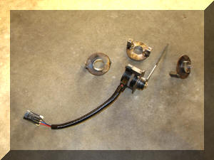 Ride sensors and fabricated mounts