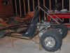 Side view, lower rails built