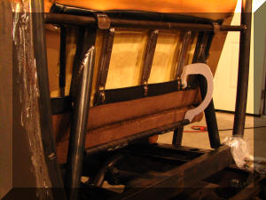 Starting to make seat hinge