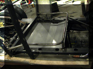 Floorpan before subfloor