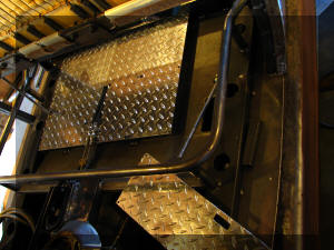 Subfloor in progress