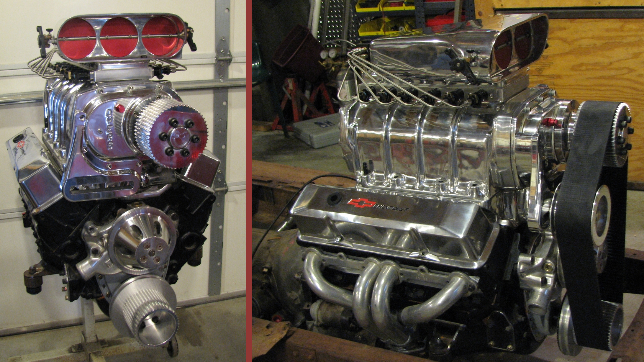 6-71 blown small block Chevy