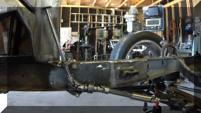 Steering at top of travel