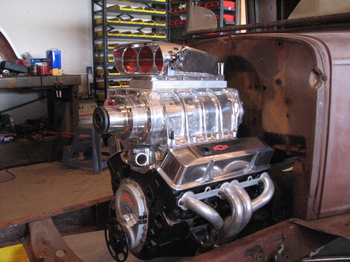 Blown 1929 Chevy Truck